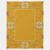 50e/1ère couverture en polaire ocre d'or (Devant)