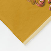 50e/1ère couverture en polaire ocre d'or (Coin)