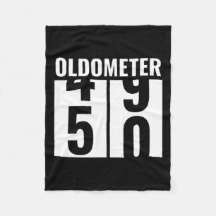 50e 50 Verjaardag Grappig Cadeau Mannen Vrouwen Ol Fleece Deken