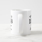50e anniversaire 1968 extra grand cadeau de mug ju (Dos)