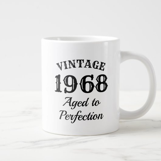 50e anniversaire 1968 extra grand cadeau de mug ju (Droite)