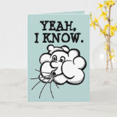 50E ANNIVERSAIRE, 50 SOUFFLE CARTES AMUSANTES (Fleur jaune)