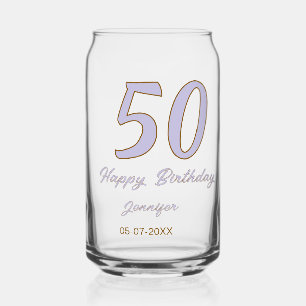 50e anniversaire ajouter nom date année mode viole