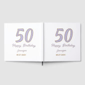 50e anniversaire ajouter nom date année mode viole (Complet)
