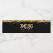 50e anniversaire Big Five OH Étiquette de bouteill (Étiquettes simples)