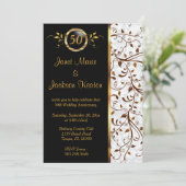 50e anniversaire Black & Gold - Invitation (Debout devant)