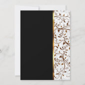 50e anniversaire Black & Gold - Invitation (Dos)