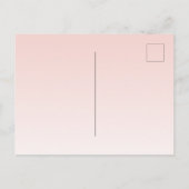 50e anniversaire bourgogne rose invitation florale (Dos)