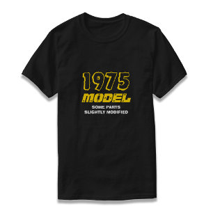 50e anniversaire Cadeaux Funny Black T-shirts pour