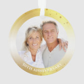 50e anniversaire Coeurs années dans jamais photo (dos)