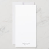 50e anniversaire Concert Ticket Party Invitation (Dos)