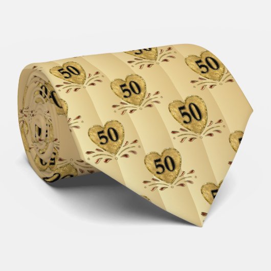50e anniversaire Cravate 2 (Roulé)