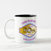 50e anniversaire de café Mug (Gauche)