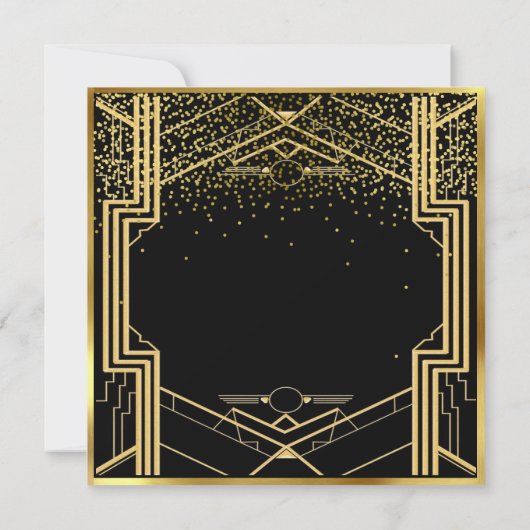 50e anniversaire de célébration invitation (Dos)