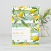 50e anniversaire de Limoncello Invitations (Debout devant)