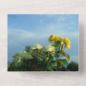 50e anniversaire de l'or devise faire-part de mari (Verso)