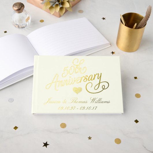 50e anniversaire de mariage (Recto ouvert)