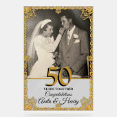 50e anniversaire de mariage (Recto)