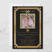 50e anniversaire de mariage - AJOUTER PHOTO Cartes (Devant)
