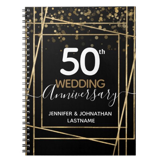 50e anniversaire de Mariage Carnet photo spirale (Devant)