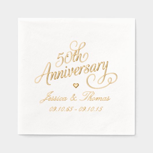 50e anniversaire de Mariage d'or (Recto)
