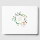 50e anniversaire de mariage Floral Garland (Verso)