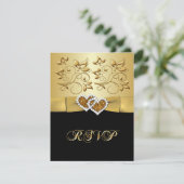 50e Anniversaire de Mariage Joined Hearts 2 RSVP (Debout devant)