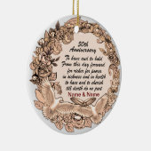 50e anniversaire de mariage Ornement (Droite)