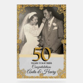 50e anniversaire de mariage ou toute année (Recto)