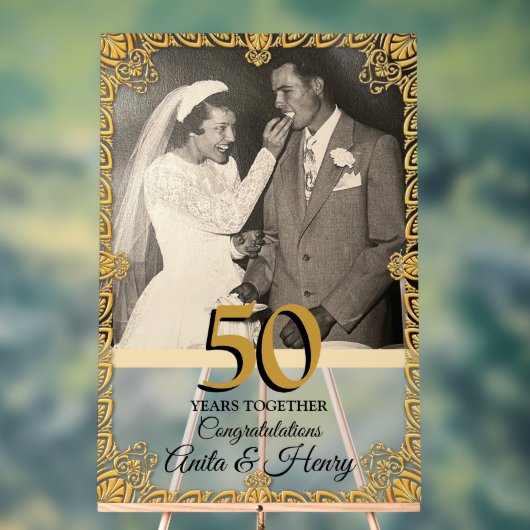 50e anniversaire de mariage ou toute année (Neutre)