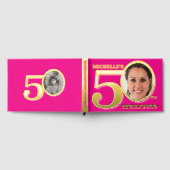 50e anniversaire deux photos or rose chaud (Complet)