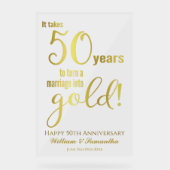 50e anniversaire du Mariage (Recto)