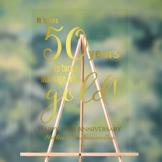 50e anniversaire du Mariage (Neutre)