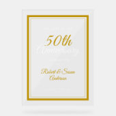 50e anniversaire du Mariage Bienvenue (Recto)