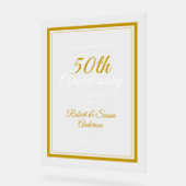 50e anniversaire du Mariage Bienvenue (Angle)