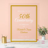 50e anniversaire du Mariage Bienvenue (Mariage)