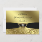 50e anniversaire du Mariage Carte d'invitation (Devant)