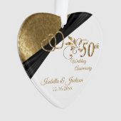 50e anniversaire du Mariage 💕 Conception de l'ésa (devant)