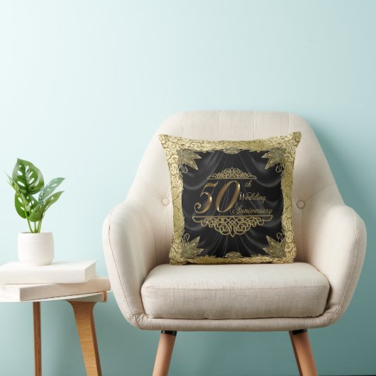 50e anniversaire du Mariage Coussin (Chaise)