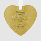 50e anniversaire du Mariage d'or (dos)