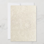 50e anniversaire du mariage Invitation (Dos)