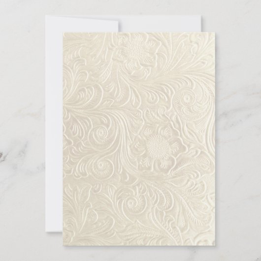 50e anniversaire du mariage Invitation (Dos)