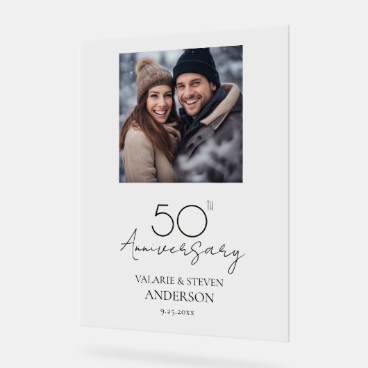 50e anniversaire du Mariage Keepsaké (Angle)