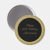50e anniversaire du Mariage Magnet (Recto/Verso)