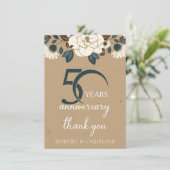 50e anniversaire du Mariage Merci Floral (Debout devant)