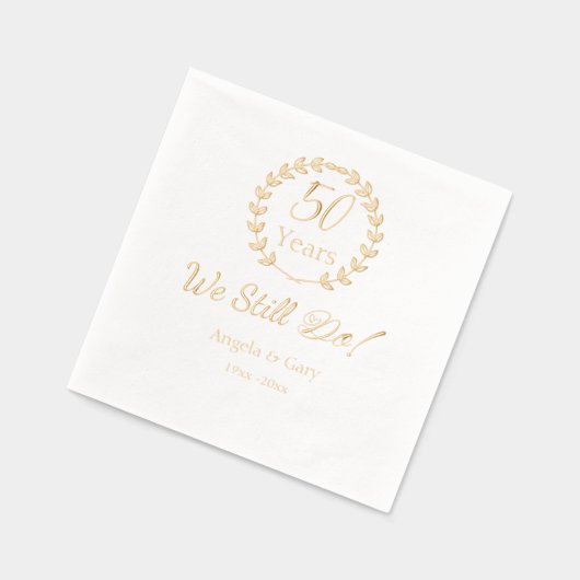 50e anniversaire du Mariage "Nous le faisons toujo (Gauche)