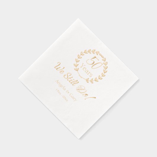 50e anniversaire du Mariage "Nous le faisons toujo (Droite)