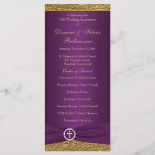 50e anniversaire du Mariage Programme de renouvell