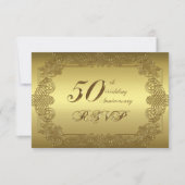 50e anniversaire du Mariage RSVP (Devant)