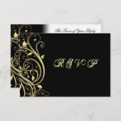 50e anniversaire du Mariage RSVP (Devant / Derrière)